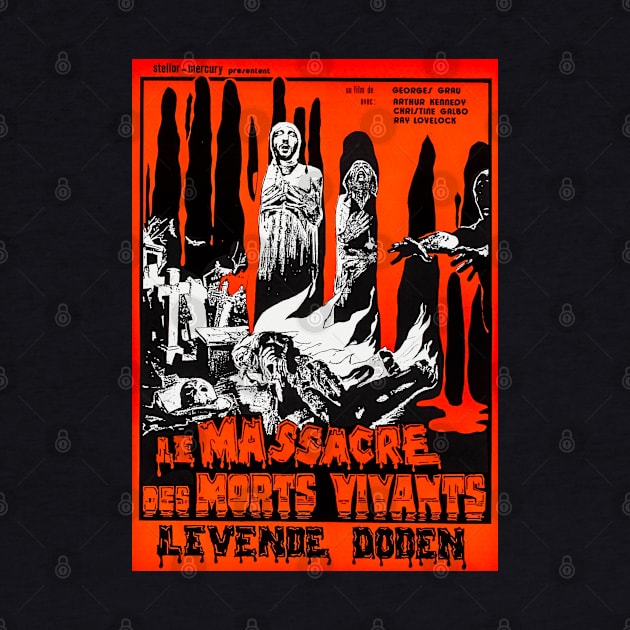 Le Massacre Des Morts Vivants (1974) Let Sleeping Corpses Lie by SHOP.DEADPIT.COM 